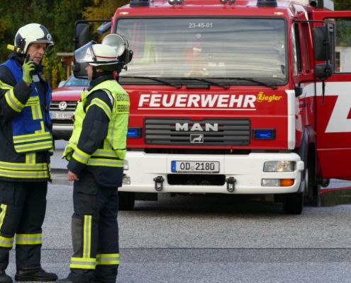 Feuerwehr Übung