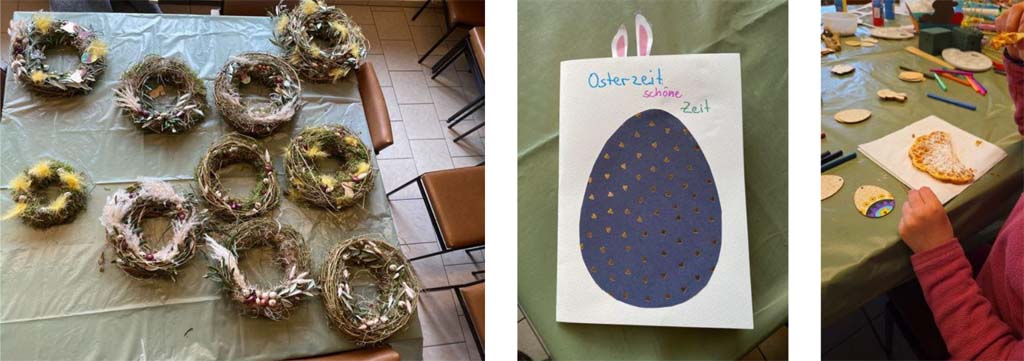 Kreativ, spaßig und lecker: Die diesjährige Osterbastelei